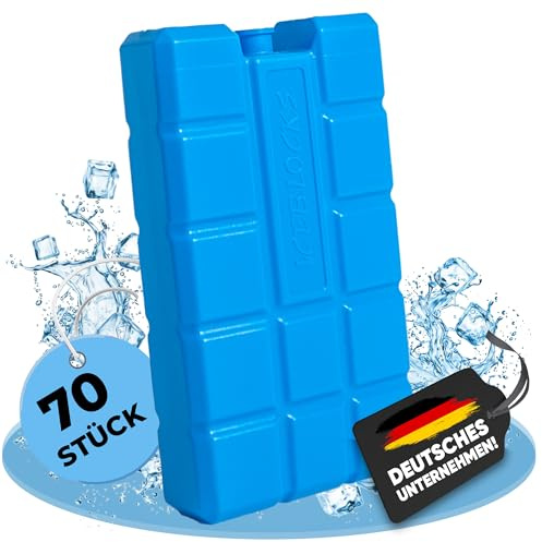 NEMT 2/4/6/8/10/12/24/35/70er Set Kühlakkus je 400ml für Kühlbox Kühltasche Kühltragetasche Kühlakku Kühlpads Kühlpack