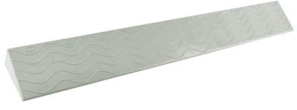 BUKBAG Türschwellenrampe Saugroboter 99cm Grau, Rampe für Saugroboter, Rollstuhl, Türrampe, Bordsteinrampe, 2cm