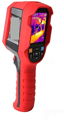 USKI Termocamera Termocamera a infrarossi Termocamera 256x192 Immagine Termica Termografica Imaging Professionale Edilizia Casa(Color:WithMacroLens)