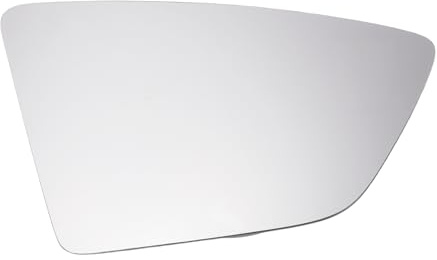 A ABSOPRO Vidrio Espejo Retrovisor Lateral Derecho 1Pc | Blanco, Convexo, No Calefactado, Con Placa, 1 Pc, 5F0857522, Para Seat Ibiza 17-20, Para Seat Leon 12-20