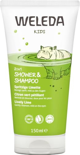 WELEDA Kids 2in1 Shower & Shampoo Spri Lime 18 x 150 ml