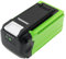 RayVotl Batterie compatible avec tondeuse à gazon sans fil GreenWorks 40 V 35,6 cm, tondeuse à gazon sans fil 40 V 35,6 cm, débroussailleuse sans fil 40 V 38,1 cm, numéro de pièce : GWG40B2, GWG40B4