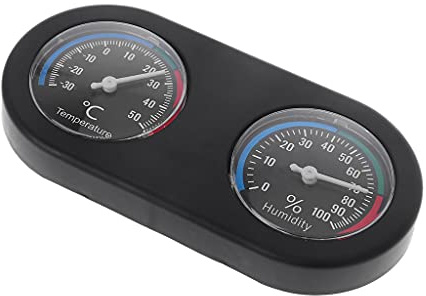Riiichflowshop Reptilienthermometer Terrarium Temperatur Luftfeuchtigkeit l Thermometer Hygrometer für Schlangenplastik