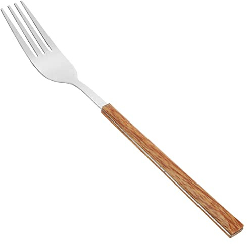 LAPYAPPE Fourchette à Dîner Surface Polie Lisse en Acier Inoxydable Manche Long pour Préparer les Dîner Repas en Famille
