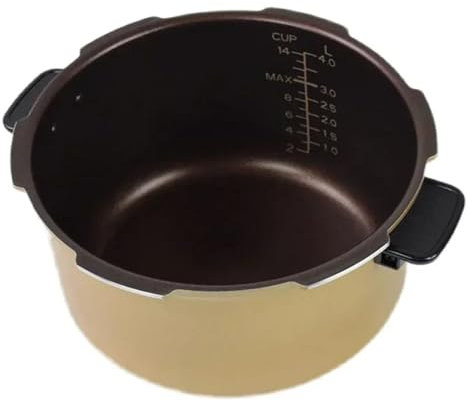 CINDTRGA Pentola a Pressione elettrica da 5 Litri con Manico Compatibile con Midea MY-12SS509A/13SS505A/13PSS506A Pentola a Pressione di Ricambio Ciotola Interna