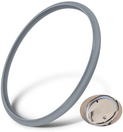 Schnellkochtopf Dichtungsringe Gummiringe für WMF Ersatzteil - Dichtungsring Ø 22cm für WMF Schnellkochtopf 3l, 4,5l, 6,5l, 8,5l, Silikonring passend für WMF Perfect Serie, Silit Sicomatic, Langlebig