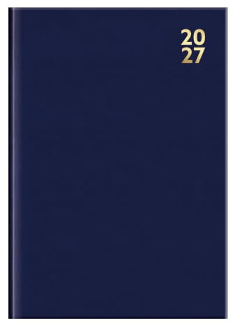 Terminplaner 2026, A4, Wochenansicht, Marineblau, Hardcover, gebunden, Wochenplaner, Büro, Schreibtisch, Zuhause