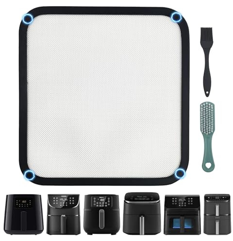 HA BIN Spritzschutz Airfryer Magnetisch aus Edelstahl für COSORI 5,5–10,8L & PHILIPS HD9285 XXL 7,2L / HD9270 XL 6,2L – Schutz für Heizelement & Lüfter