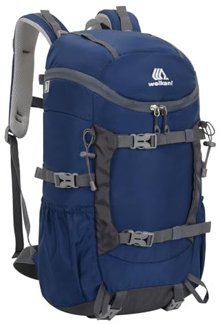 Jemsia 30L Hiking Backpack for Men Women, Waterproof Daypack Rucksack for Travel Cycling Climbing Sport Walking Mountaineer, Lightweight Outdoor Skateboard Backpack