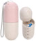 Pill Dispenser, Capsule Shape 7 Day Waterproof Portable Silicone Pill Box, Medicine Case with Reminder for Travel, Elderly Care