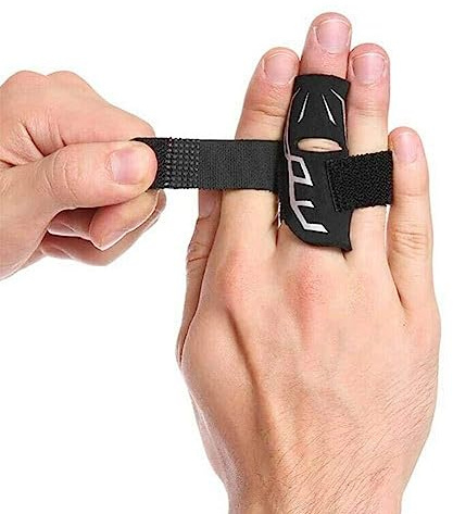 1PCS Atmungsaktive Finger Guard Bandage Finger Schiene Finger Unterstützung Protector Basketball Acce Basketball Z4A1 Für Volleyball