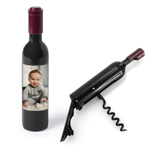 Tire bouchon personnalisé Mabouteille.fr® - Tire bouchon original MAGNET à mettre sur le frigo [ Ouvre bouteille de vin ]