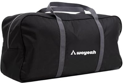 Amagogo Tragbare Zeltstangentasche, wasserabweisend, Multifunktions-Tragetasche, Camping-Organizer, Reißverschluss, strapazierfähig für Angelrute, Wohnwagen, Markisenrahmen