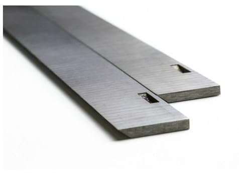 HSS-Hobelmesser 260 x 20 x 3 mm for D27300, DW50 Hobel, Elektrohobel, Elektrowerkzeug-Zubehör, 2 Stück