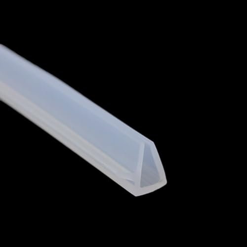 Silikon-Kantenschutz, Dichtungsstreifen, U-Form, Schalldämmung, Anti-Kollision, for Glas, Metall, Holz, Dichtungsstreifen (Color : U-11, Size : 2M)