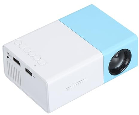 Mini Projecteur Portable Full HD 1080P - Projecteur de Film Extérieur pour Cinéma Maison - Compatible avec HDMI, USB, VGA, AV, Smartphone, clé TV, Ordinateur Portable