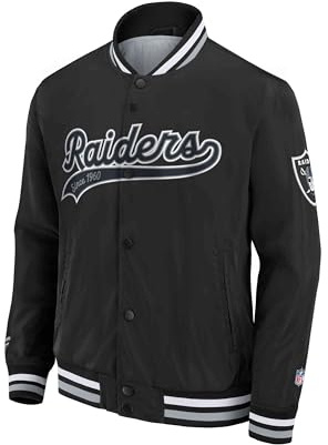 Fanatics Las Vegas Raiders NFL Sateen College Jacket