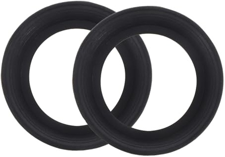 Protections Oculaires de Microscope en Caoutchouc Noir 30mm, 2 Pièces | Pièces Remplaçables Usage en Laboratoire et Observation Extérieure , Accessoire 2 Pièces pour Microscopes et Jumelles