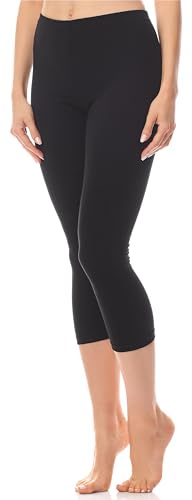 Antie Leggings för Dam 3/4 AN60-101 (Svart, L)