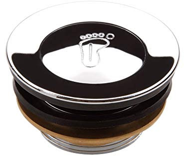 Tubo di scarico Click Clack di alta qualità in ottone per vasca da bagno e piatto doccia cromato rotondo 1 1/2 per il collegamento a sifone sifone