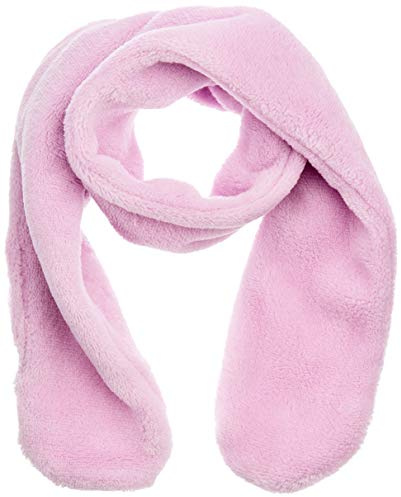 Playshoes unisex barn fleece halsduk vinterhalsduk, rosa gosig fleece, Einheitsgröße