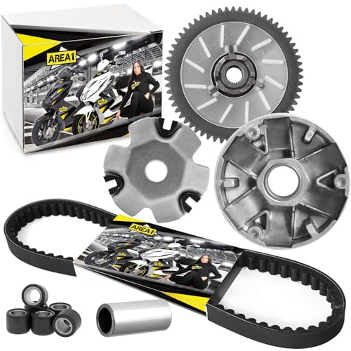 Area1 Variomatik + Keilriemen 10 für 50ccm China 4Takt Motorroller von z.B. ATU Explorer Flex-Tech GY6 139QMB/QMA AGM Nova Alpha-Motors Direct-Bikes Dafier GT Union Guoben Vanguard Yiying Hongzhou