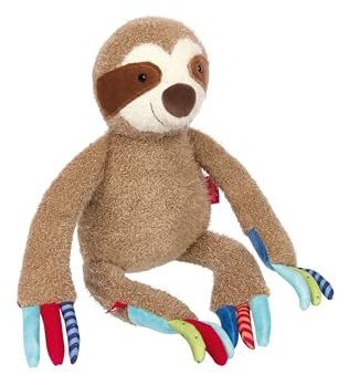 sigikid Kuscheltier Hase Patchwork Sweety Stofftier 40 cm Geschenkidee | Patchwork Stofftier - farbenfroh, einzigartig und liebenswert - Begleiter und Spielzeug für Babys und Kinder