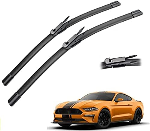 Balais d'essuie-Glace Avant de Voiture, pour, Ford, pour Mustang 2009 2010 2011 2012 2013 2014 2015 2016 2017 2018 2019 essuie-Glaces 22 + 20