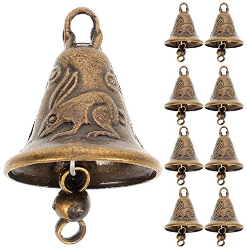 HOLIDYOYO Vintage-Windspiel-Set Mit Feng-Shui-Glocken 11-teilig Metallglocken Für Zuhause Auto Oder Ihre Freunde Zufälliger Stil