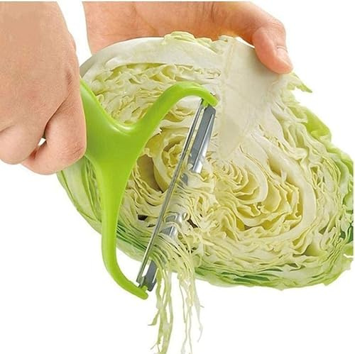 Rosojodg Green Cutter Cabbage Slicer Vegetable Graters Cabbage Shredder Fruit Peeler Potato Knife Zesters Cutter Peelers Kitchen Gadgets