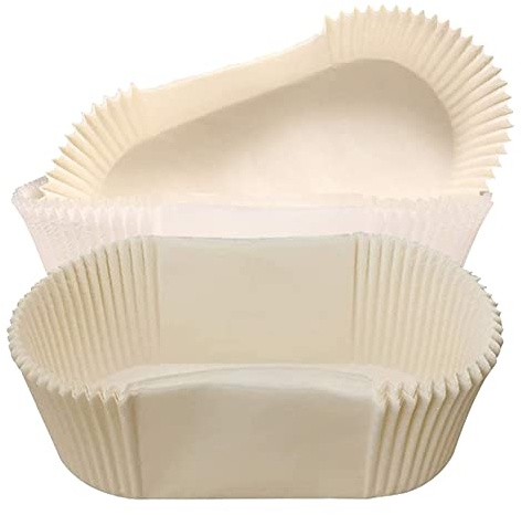 Mekeelie 120 Pack Greaseproof Loaf Tin Liners Straight Edge Baking Parchment Paper Non Stick Cake Pans Cake Tin Liner