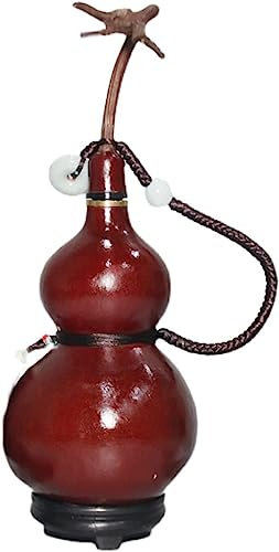 le lattine di zucca naturali, le lattine di vino d Brocca Di Zucca Di Vino Di Sake, Bottiglia D'Acqua Portatile All'aperto, Disposizione Dei Fiori Decorazione Domestica(1000ml)