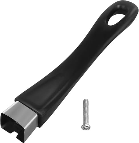 Pan Handle Replacement with Screw, Pot Pan Handle Long Handle Grip Sauce Pan Bakelite Handle for Kitchen Cookware Accessories