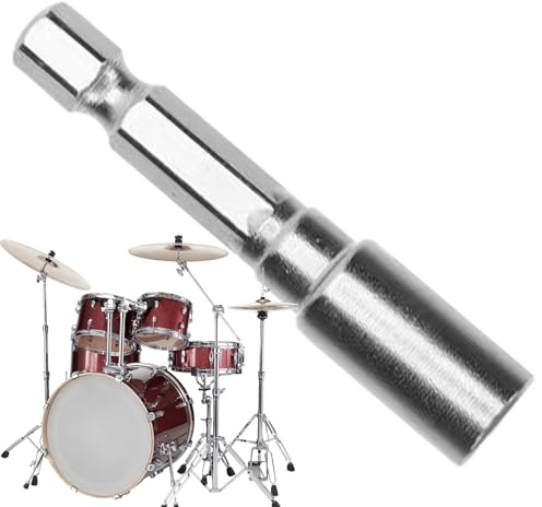 Trommel-Stimmschlüssel Tragbares Metall-Hardware-Zubehörwerkzeug | Musikinstrument-Tuner Für Harfenstimmer Snare-Drum-Key Klavier Jazz Percussionisten Frauen Männer Zuhause und Reise Bohrer