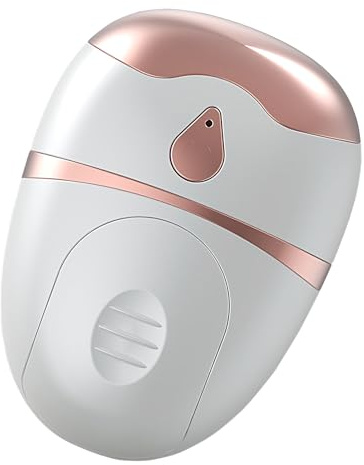 Masajeador de ojos con calor y refrigeración | Masajeador de ojos para relajación facial - Pulverización portátil de 2 modos de eliminación de vibración, herramienta de cuidado de la piel para belleza