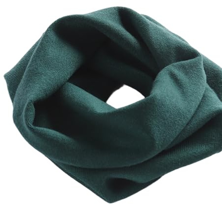 YWTAENOH 100% Kaschmir, gestrickter Loop-Schal, wärmer, kaltes Wetter, Halstuch, weich, klobiger Schal für Damen und Herren