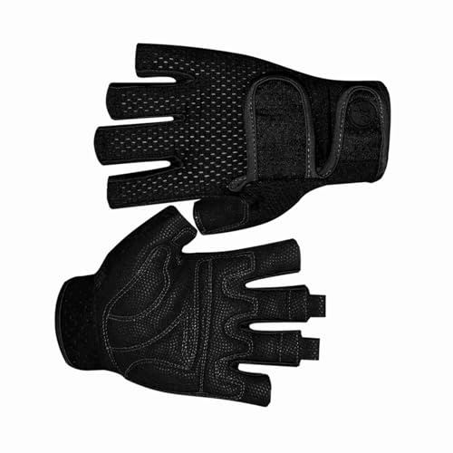 aqxreight Sailing Gloves 3/4 Short Finger Cycling Mountain Bike Gloves for Men and Women Fishing Kayaking Paddling Sailing Workout Provide Impact Padded and Grip Hands (S)
