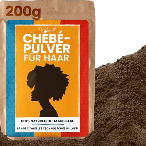 Chebe-Pulver 200g – Chebe Für Haare – Traditionelles Haarpflegemittel für Haarwuchs und Stärkung der Haare – Chebe aus dem Tschad