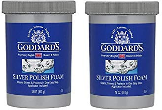 Goddard Femme Argent polonais, 510,3 gram – ternissement Remover avec applicateur éponge, Lot de 2