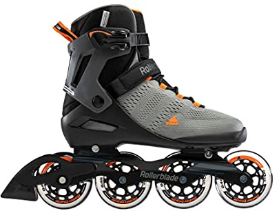 Rollerblade Sirio 90 Inline-Skate Antracite/Arancio 42