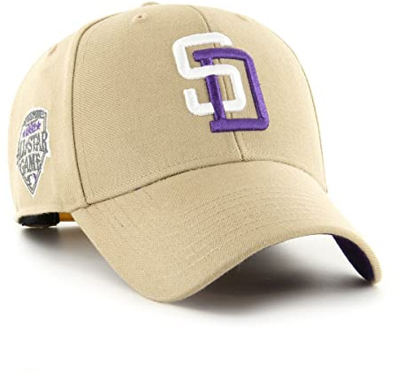 47 San Diego Padres Khaki MLB All Star Game Sure Shot Most Value P. Snapback Cap
