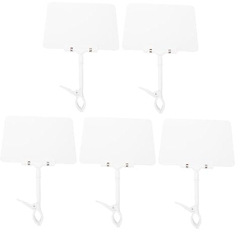 MAGICLULU 5stücke Teiliges Preisschilder Mit Clips Wiederverwendbare Preisetiketten Für Supermärkte Lebensmittel Und Einzelhandel Aus Einfach Zu Handhaben Praktisch Und Langlebig