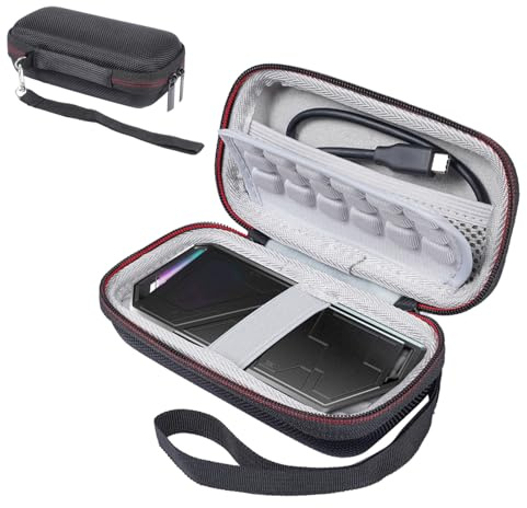 XBERSTAR Custodia da trasporto per ASUS ROG Strix Arion Mobile SSD Storage Bag Portable Hard Travel case (nero)