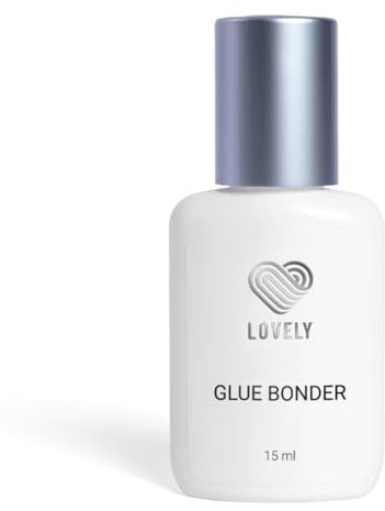 LOVELY Colle pour cils - 15 ml - Avec extrait de camomille - Adhérence améliorée et durée de port plus longue pour extensions de cils - Séchage accéléré - Cils artificiels