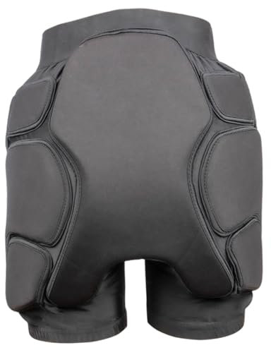 F Fityle Hüftschutzpolster-Shorts, Crash-Pad, multifunktionale Hüftstütz-Shorts, Hüftschutz, gepolstert, für Snowboard- und Skitouren