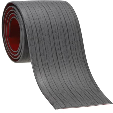 PATIKIL Self Adhesive Floor Transition Strip 76mmX2 Meters,Dark Gray Grain | Vinyl Laminate Floor Flat Divider, for Joining Floor Gaps Doorways Carpet Cover Floor Tiles