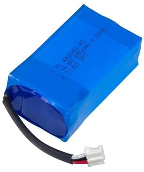 Gcbhfjrcyz Batteria for Lavavetri Elettrico A Spruzzo d'Acqua, Compatibile con Hutt DDC55 DDC5 W55 W66 Robot Lavavetri E Aspirapolvere Lavavetri