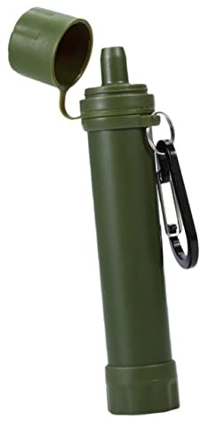 Abaodam Portable Life Direct Drinking Straw Water Purifier Filter Compact Outdoor Water Strainer for Emergency Survival Gear Suitable for Camping and Hiking