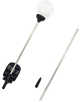 Operitacx Lampes Solaires LED Colorées de Jardin à Boule en Verre Étanche, Éclairage Paysager Piquet de Terre, Éclairage Extérieur pour Pelouse et Allée, Lot, Énergie Solaire pour Usage en Soirée