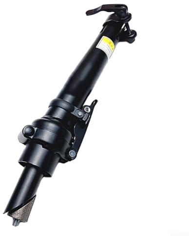 Klappbarer Lenkervorbau, 25,4 mm x 330–350 mm, Aluminiumlegierung, verstellbare Vorderraderhöhungen für Klappräder, Schnellverschluss-Design, kompatibel mit den meisten Mountainbike-Radfahrern (ohne